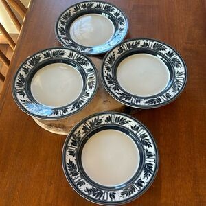 Set of 4 Dansk Ceylon Portugal Bread & Butter Plates